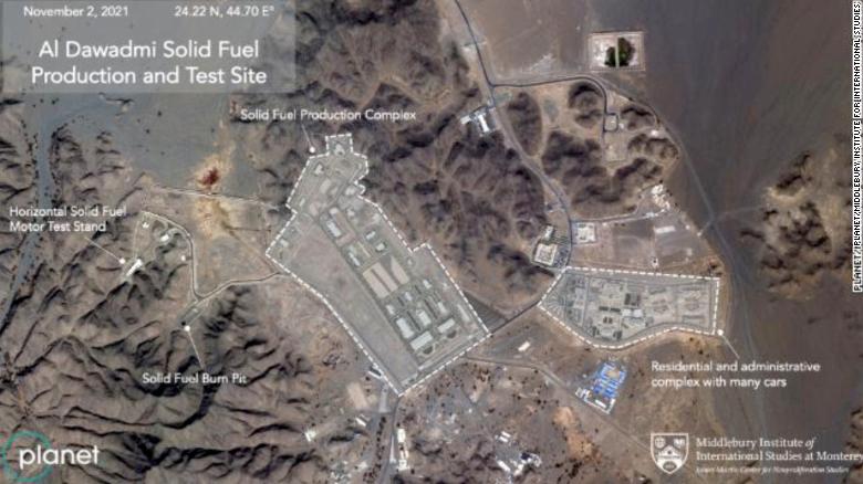 CNN EXCLUSIVE : Des informations américaines et des images satellites montrent que l’Arabie saoudite construit désormais ses propres missiles balistiques avec l’aide de la Chine