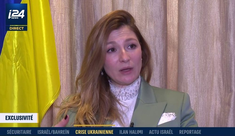 i24NEWS – UKRAINE « Nous souhaitons un engagement plus important de la part d’Israël »