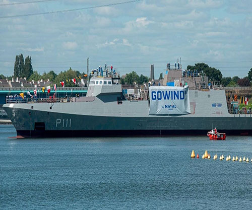 Al Defaiya : Naval Group lance une deuxième corvette Gowind® pour la marine des Émirats arabes unis