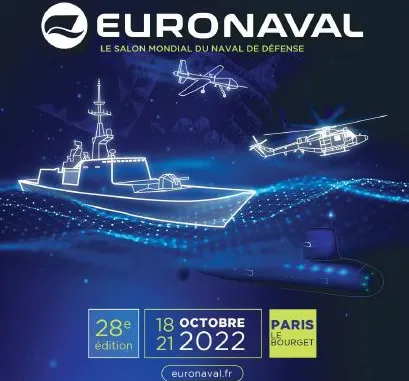 EURONAVAL 2022 du 18 au 21 octobre 2022 au Bourget