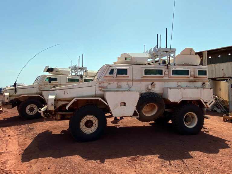 African APCs Receive ECM Equipment for Peacekeeping Missions
