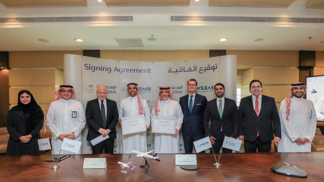 Saudia Group and AviLease sign leasing agreement for 20 new aircraft