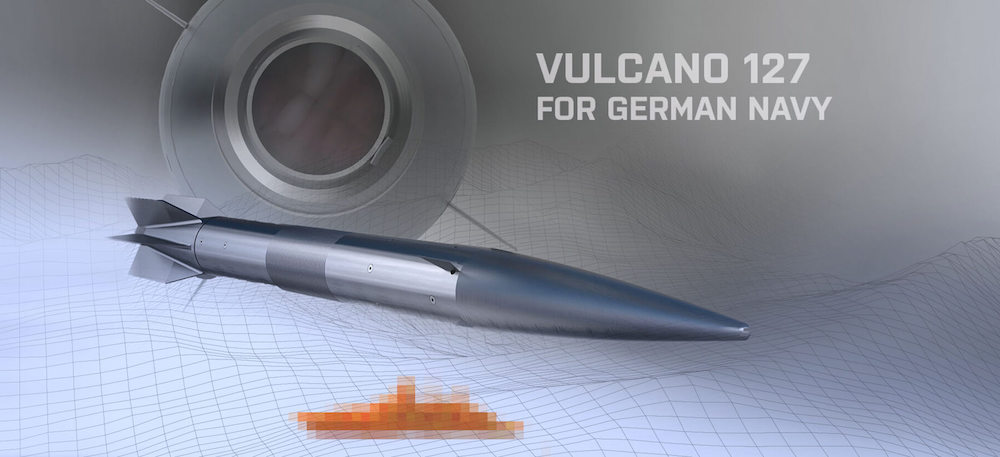 German Navy Completes Operational Suitability Test of Vulcano 127 Ammunition