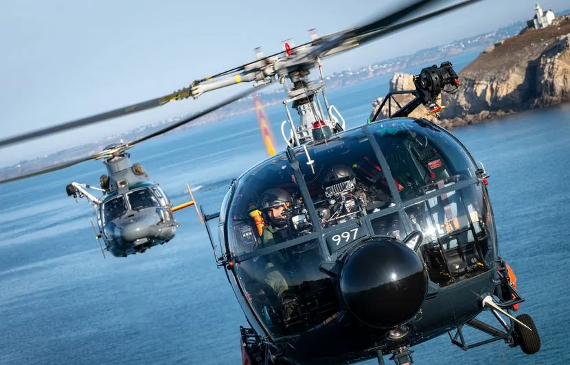 Après 60 ans de service et 328.000 heures de vol, le mythique hélicoptère Alouette se retire
