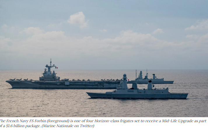 New missiles, radars: French and Italian Horizon-class frigates to receive $1.6B mid-life upgrades