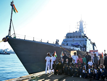 Indian Navy patrol vessel visits South Africa