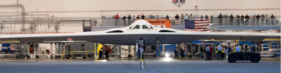 B-21 starts engine tests as bomber preps for first flight