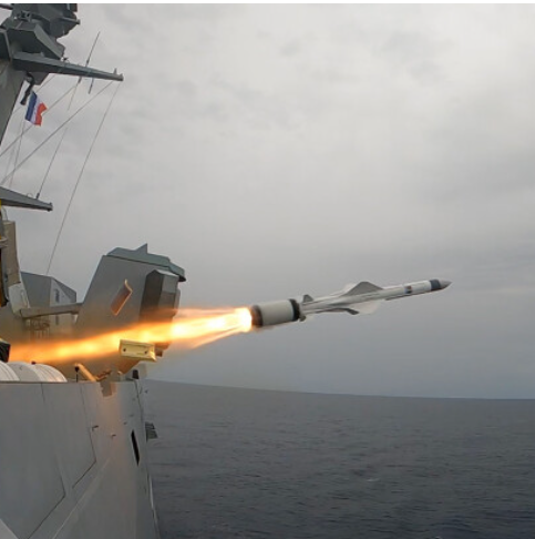 Successful firing of new generation Exocet missile from French frigate