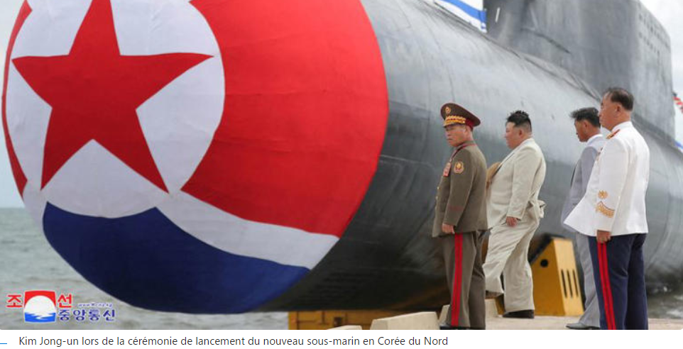 La Corée du Nord lance un nouveau sous-marin d’attaque tactique nucléaire