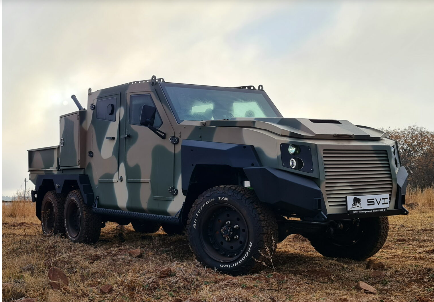 First order rolls in for SVI’s six-wheeled MAX 3 armoured vehicle