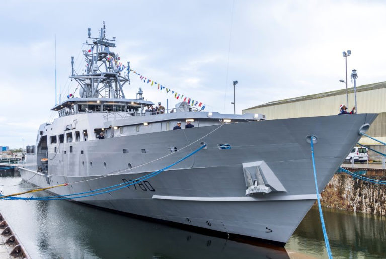 Second French Offshore Patrol Vessel fitted with HENSOLDT’s LYNCEA® Combat System