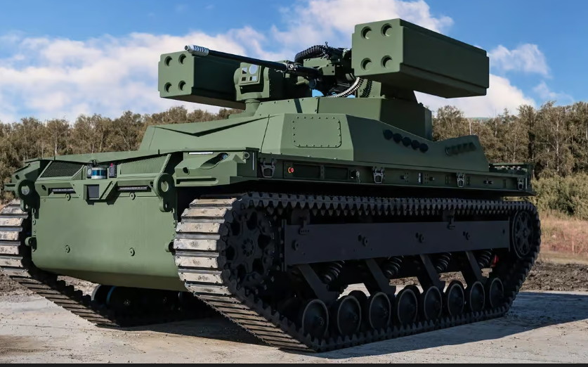 Ce robot blindé va mettre hors d’état de nuire les drones