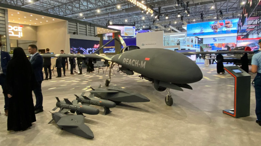 UAE firm EDGE Group rolls out 11 new drones, missiles at Dubai Airshow