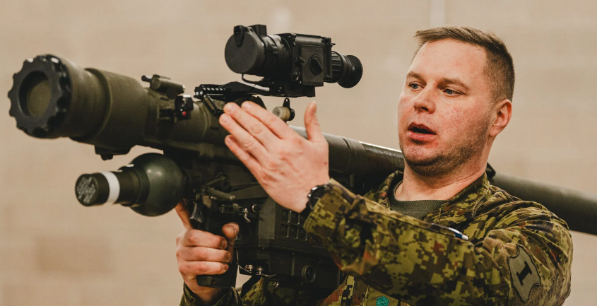 Estonian defense unit receives Polish Piorun MANPADS