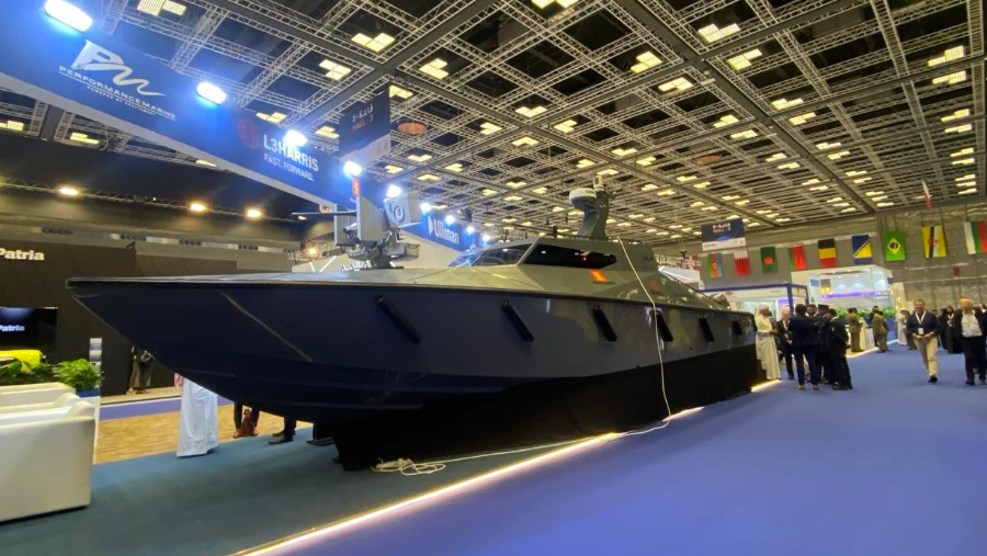 Qatari shipbuilder joins forces with L3Harris, debuts Suhail USV