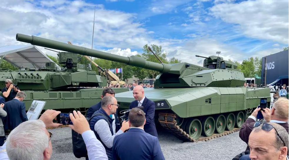 Battle tank concepts mushroom at Paris arms show
