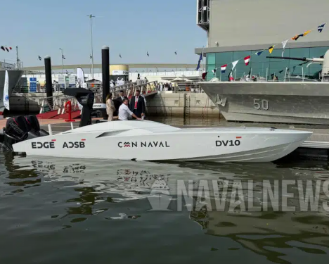 CMN NAVAL unveils DV10 Manned / Unmanned Interceptor