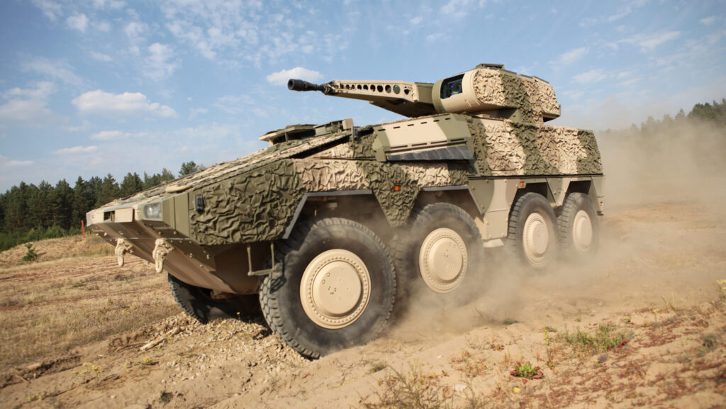 Germany and the Netherlands have invested in 222 JACKAL infantry fighting vehicles 