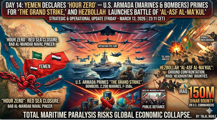 Strategic & Operational Update (Friday – March 13, 2026 | 23:11 CET)