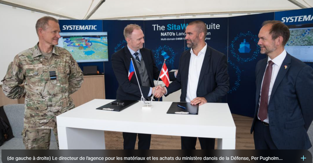 Thales et Systematic s’associent pour la défense aérienne du Danemark